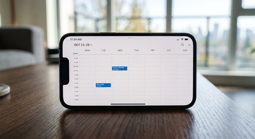 Why an Open Calendar Can Feel More Draining Than a Full One